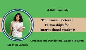 Tomlinson Doctoral Fellowships